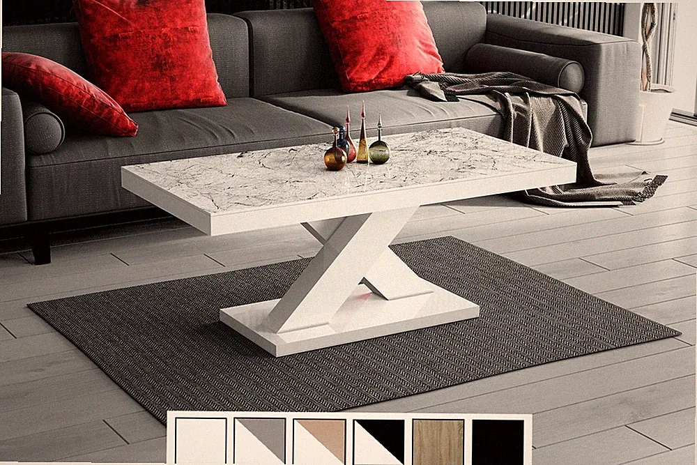Design Couchtisch H-888 Hochglanz Highgloss Tisch Wohnzimmertisch