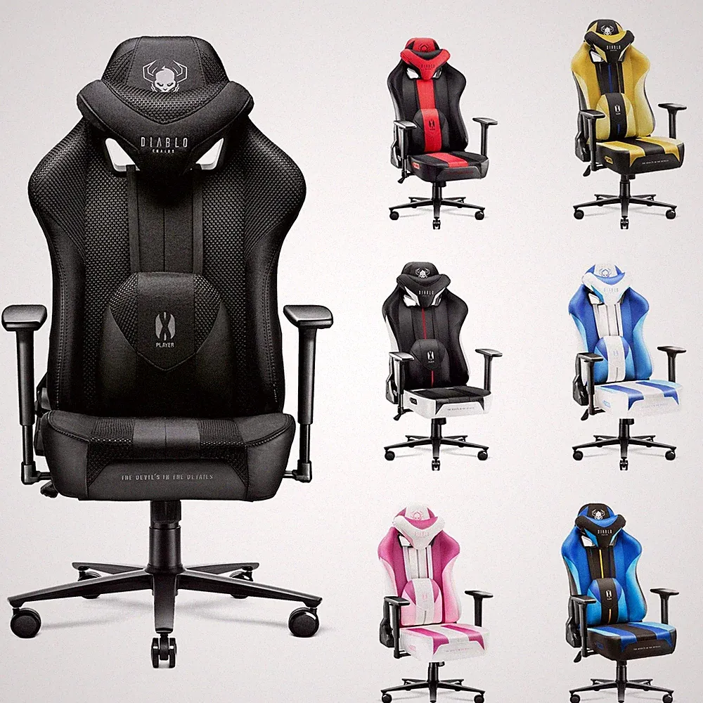 Diablo X-Player 2.0 Gaming Stuhl Gamer Chair Bürostuhl Schreibtischstuhl PC S-XL