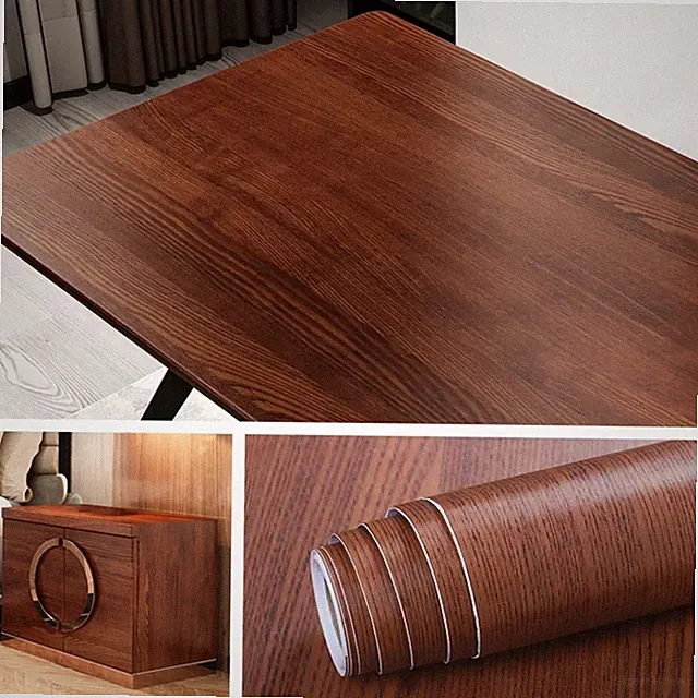 DIY Klebefolie Holzoptik - Abwaschbar & Selbstklebend 40x200cm für alle Flächen