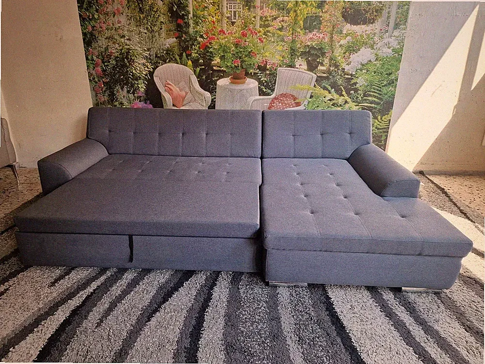 Domo Collection Ecksofa Treviso N2850 von OTTO Bettfunktion, Wellenunterfederung