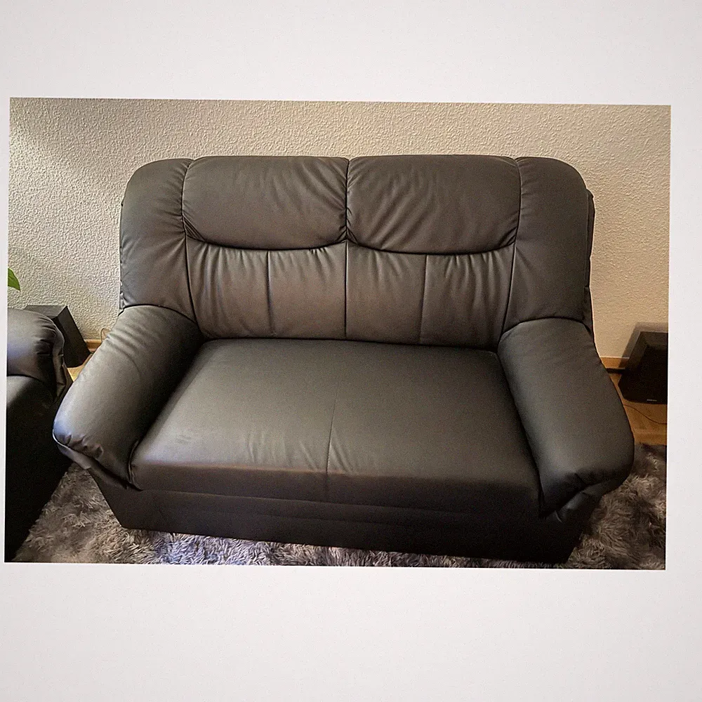 Domo Collection: Moderne Couchgarnitur aus Kunstleder – 2er & 3er Sofa