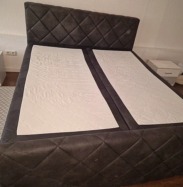 Doppelbett 180×200 cm Mit Matratzen