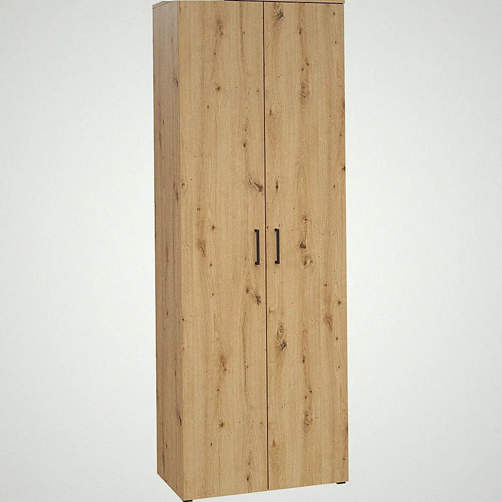 Drehtürenschrank - Artisan Eiche - Breite 70 cm Kleiderschrank Schrank
