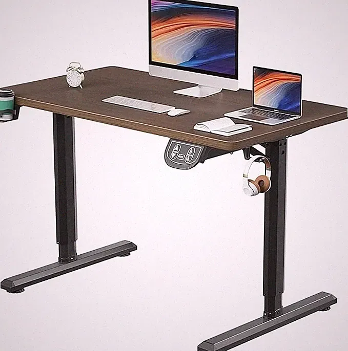 Dripex elektrischer Stehpult, höhenverstellbarer Schreibtisch 110 x 60 cm, Steh Up Sit w