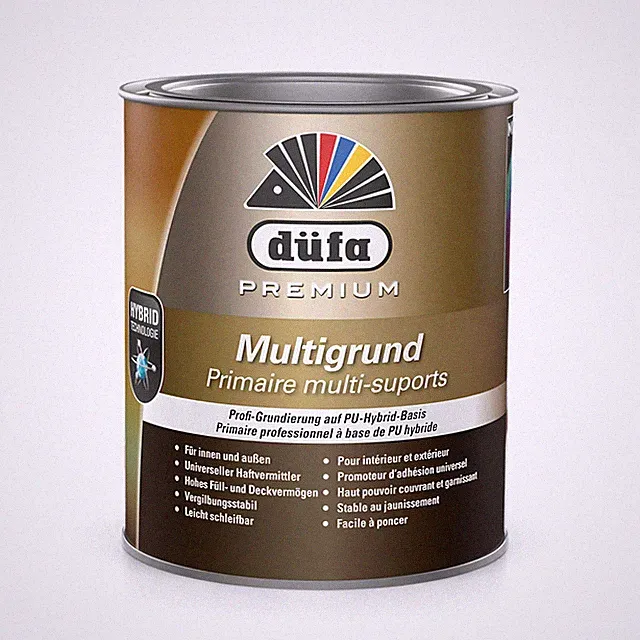 düfa Premium Multigrund – Haftgrund für Zink, Aluminium, Kupfer, PVC - Weiss
