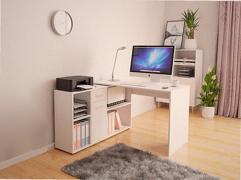 Eckschreibtisch Armando Schreibtisch Computertisch Möbel Kollektion Büro M24