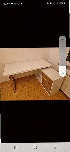 Eckschreibtisch mit Schubladen