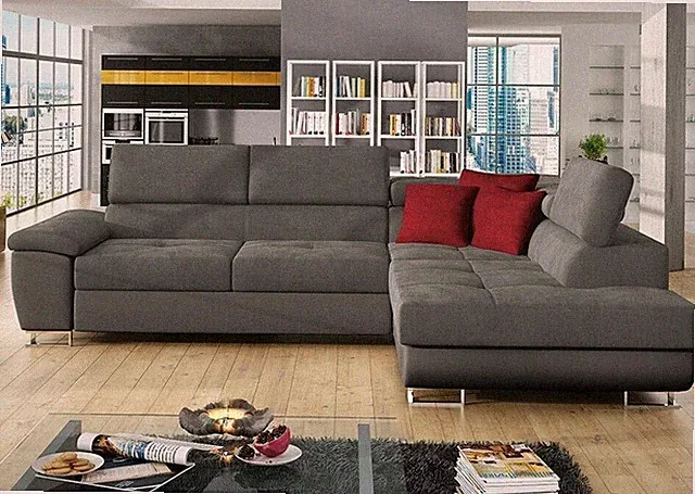 Ecksofa Antes Eckcouch Sofagarnitur mit Bettkasten und Schlaffunktion L-Form