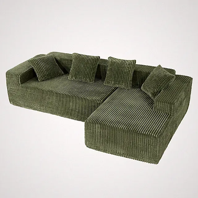 Ecksofa Couch mit Chaiselongue L Form Polstersofa Eckcouch Modern Wohnzimmer Neu