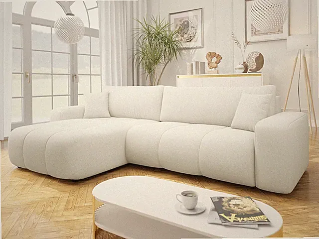 Ecksofa Kokani L Maxi⭐️ Eckcouch Polstersofa Schlaffunktion Bettkasten ⭐️