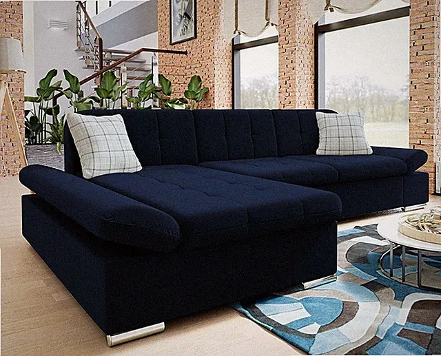 Ecksofa Malwi Premium Eckcouch Sofa Couchgarnitur Schlaffunktion Bettkasten