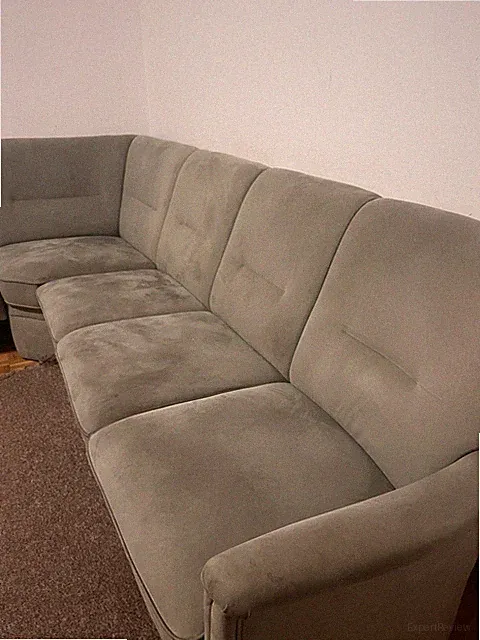 Ecksofa mit Schlaffunktion und Bettkasten Bart XI L-Form XXL Sofa Groß Modern 26