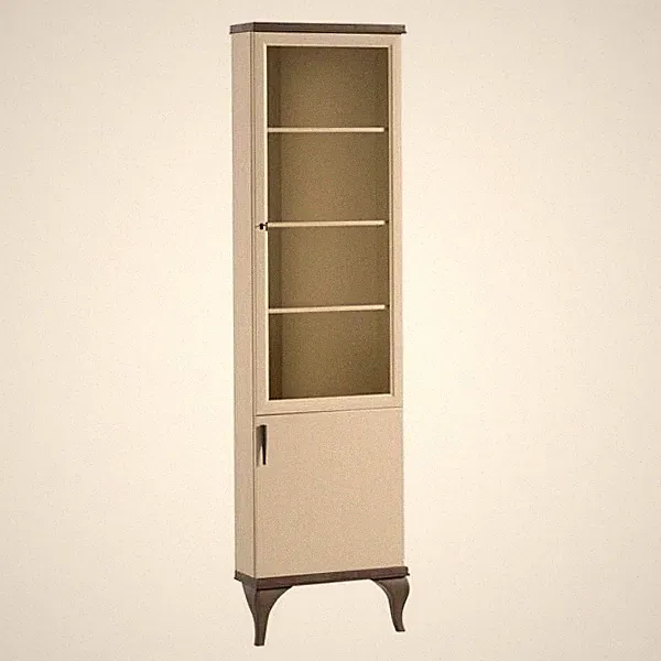 Eckvitrine Vitrinenschrank Glasvitrine Eckschrank Schrankvitrine Objektschrank