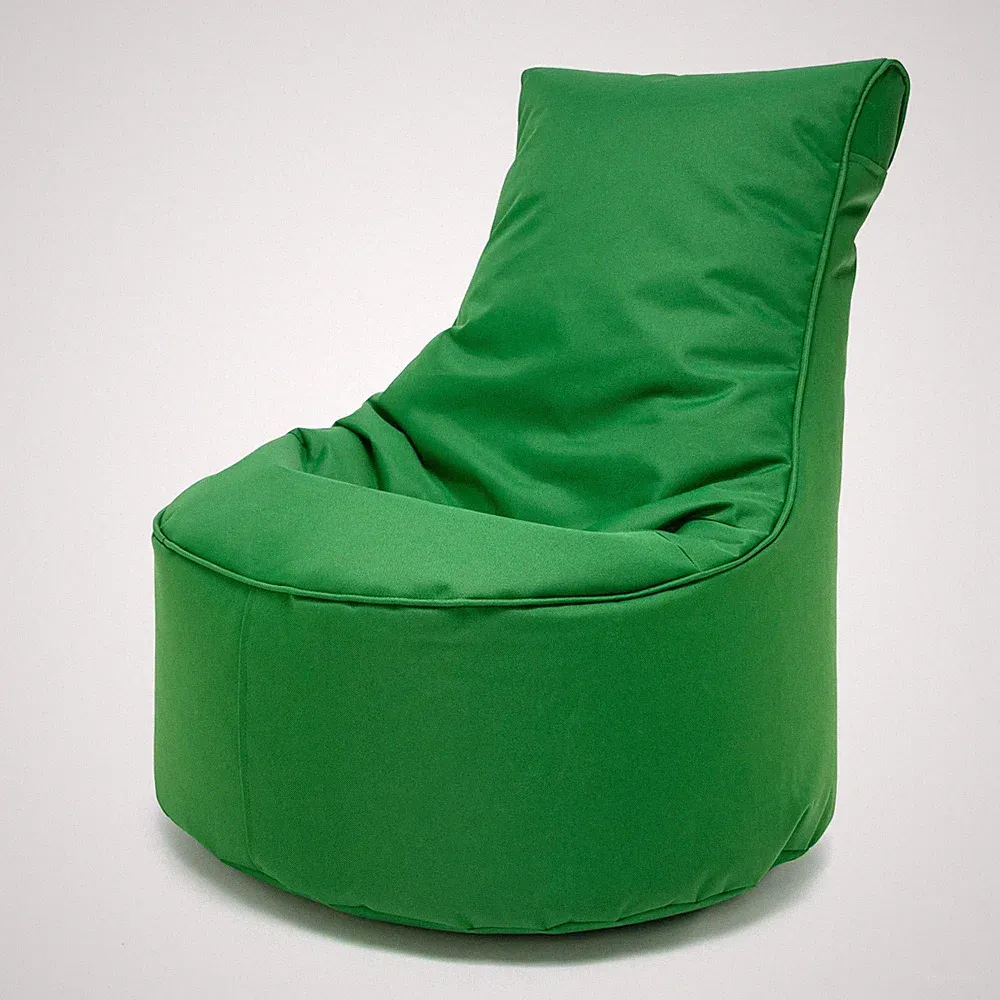 Ecopuf - Sitzsack mit Hoher Rückenlehne aus Polyester - für Außen & Innenräume