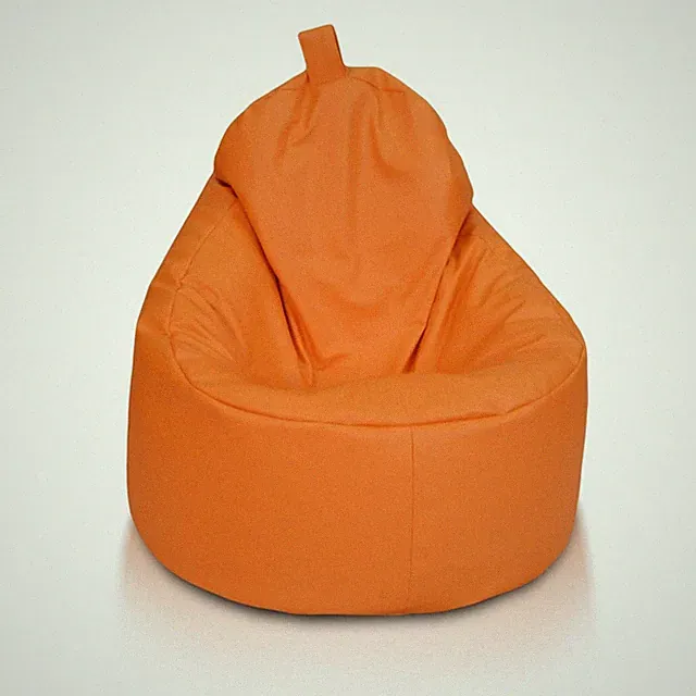 Ecopuf - Sitzsack Outdoor und Indoor, Beanbag aus Kunstleder mit Reißverschluss