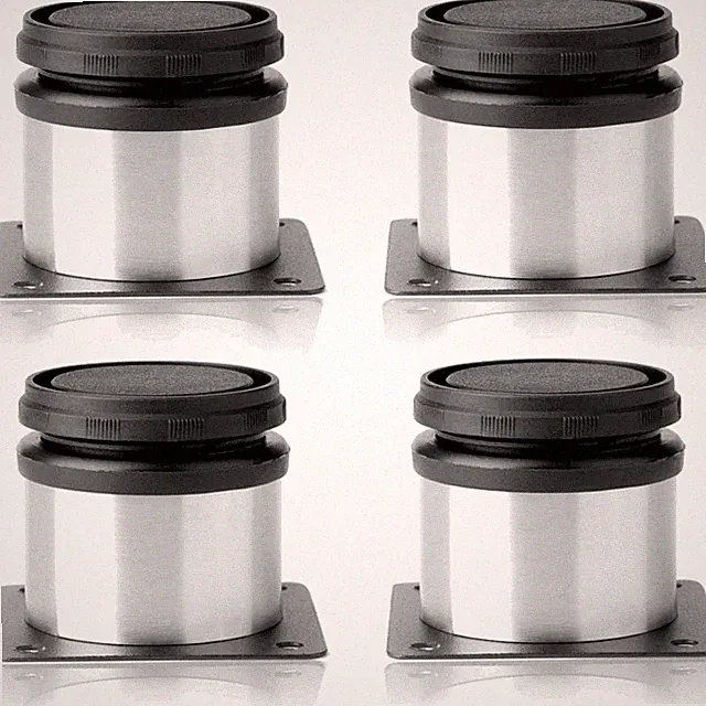 Edelstahl Füße, Möbel Füße, Verstellbar, Edelstahl, Schwarz, Silber, 50mm, Set