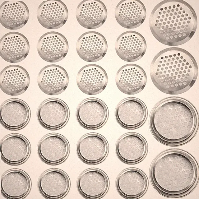 Edelstahl Lüftungsgitter 53mm Runde Entlüftung Abluftgitter Möbel Lüftung