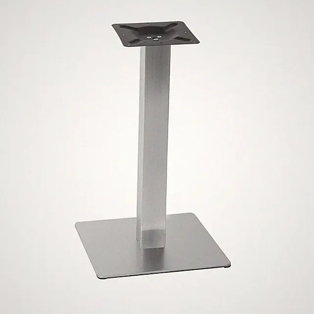 Edelstahl Tischgestell 71cm Modell "Q" Tisch Untergestell Tischbeine Esstisch
