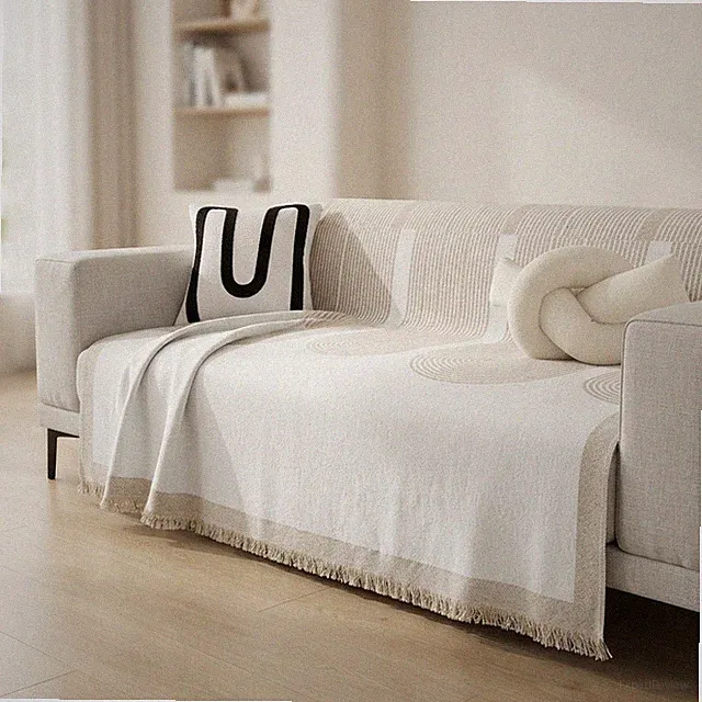 Edler 180x300cm Chenille Sofabezug - perfekt für Haustiere & Familien