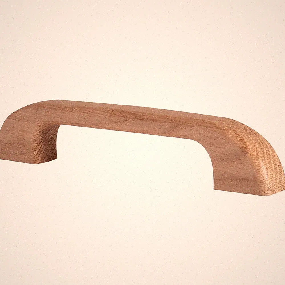 Eiche Möbelgriff Holz Bügelgriff Türgriff BA 112 mm Küchengriff natur Griff