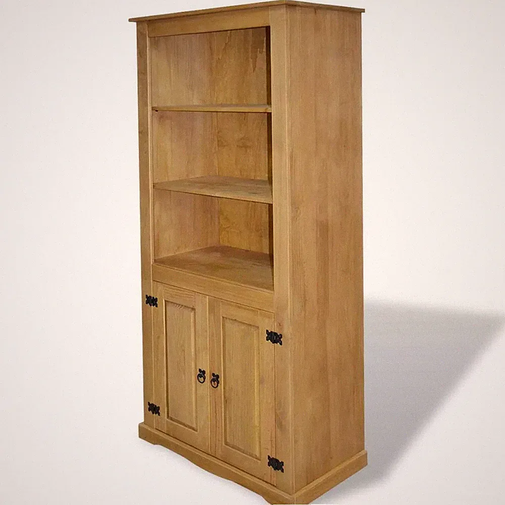 Eichenholz Massiv Anrichte Kommode Holzschrank Sideboard Kredenz Aufsatz Schrank