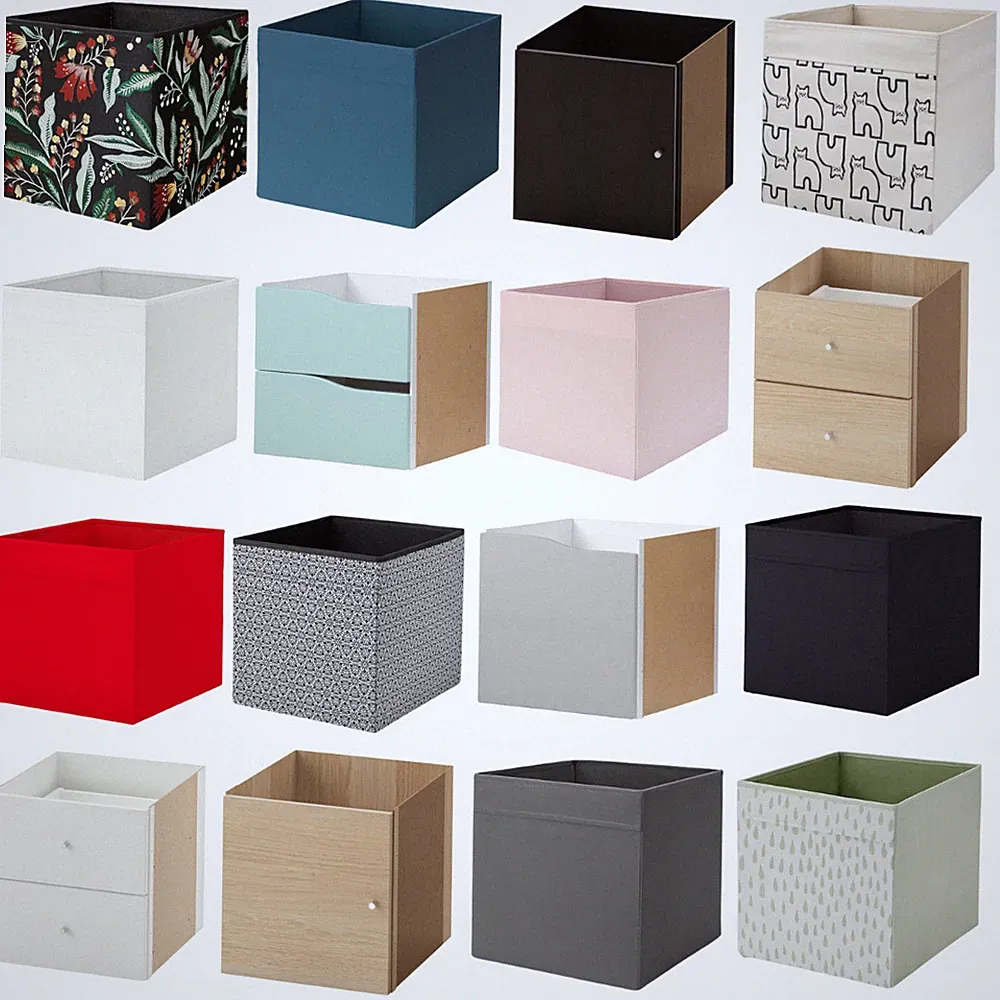 Einsatz IKEA DRÖNA Box Fach Droena KALLAX EXPEDIT Regale Aufbewahrungsbox Kiste