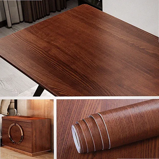 Elegante Klebefolie in Holzoptik für Möbel – Selbstklebend, 40CM x 200CM