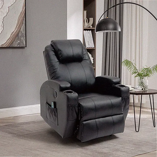 Elektrisch Massagesessel Fernsehsessel Relaxsessel Heizung Massage Fernbedienung