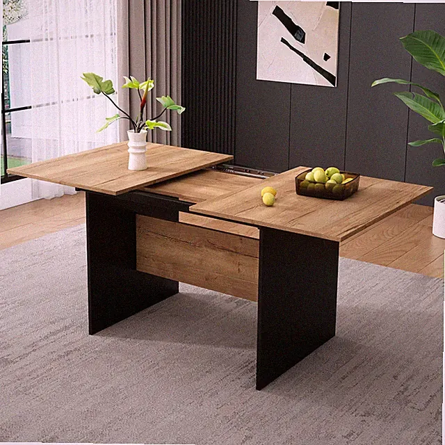 Erweiterbarer Esstisch Küchentisch Esszimmertisch Schreibtisch (140-180)*80*75cm
