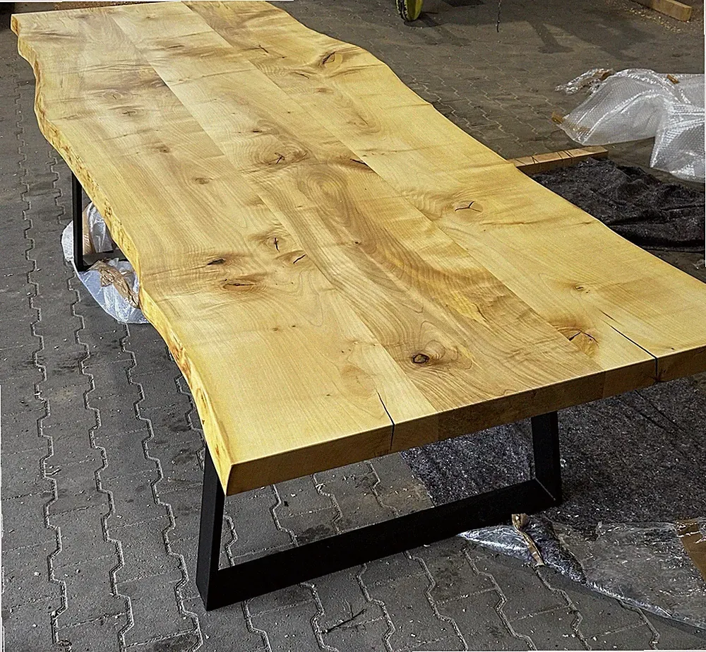 Esstisch aus Ahorn, 290x100x74 L/B/H, Massivholztisch, handmade