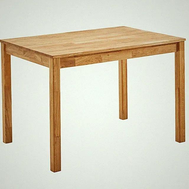 Esstisch - Eiche Massivholz - geölt - 110x80 cm