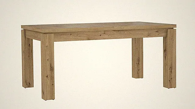 Esstisch Esszimmer Tisch Trondheim in Artisan Eiche ausziehbar 161-207 cm
