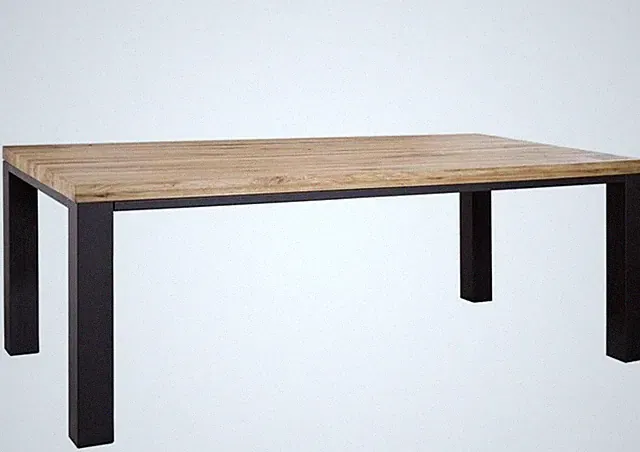 Esstisch Esszimmertisch Holztisch modern Echtholz Wildeiche natur geölt 160x76