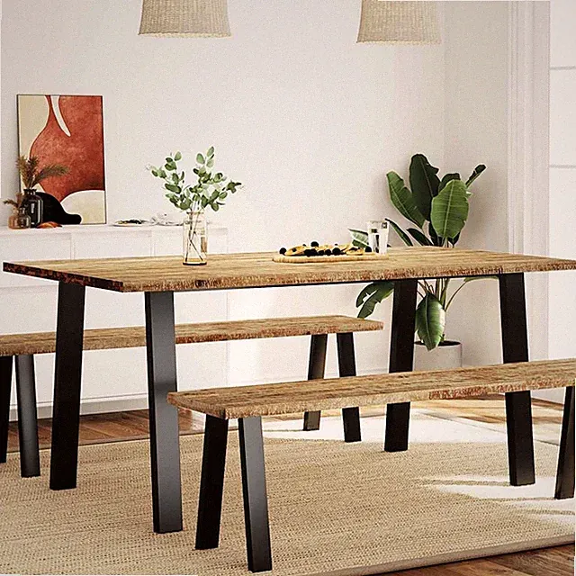 Esstisch Esszimmertisch Küchentisch Tisch Holztisch Massivholz Akazie vidaXL