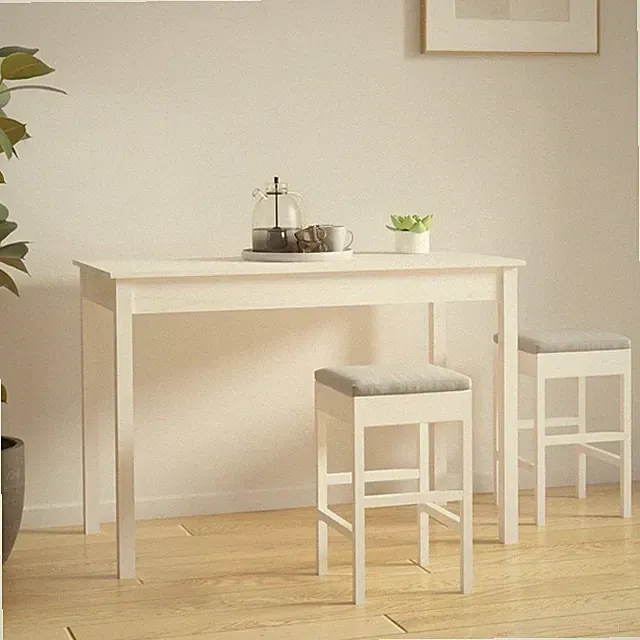 Esstisch Esszimmertisch Quadratischer Küchentisch Speisetisch Massivholz Kiefer