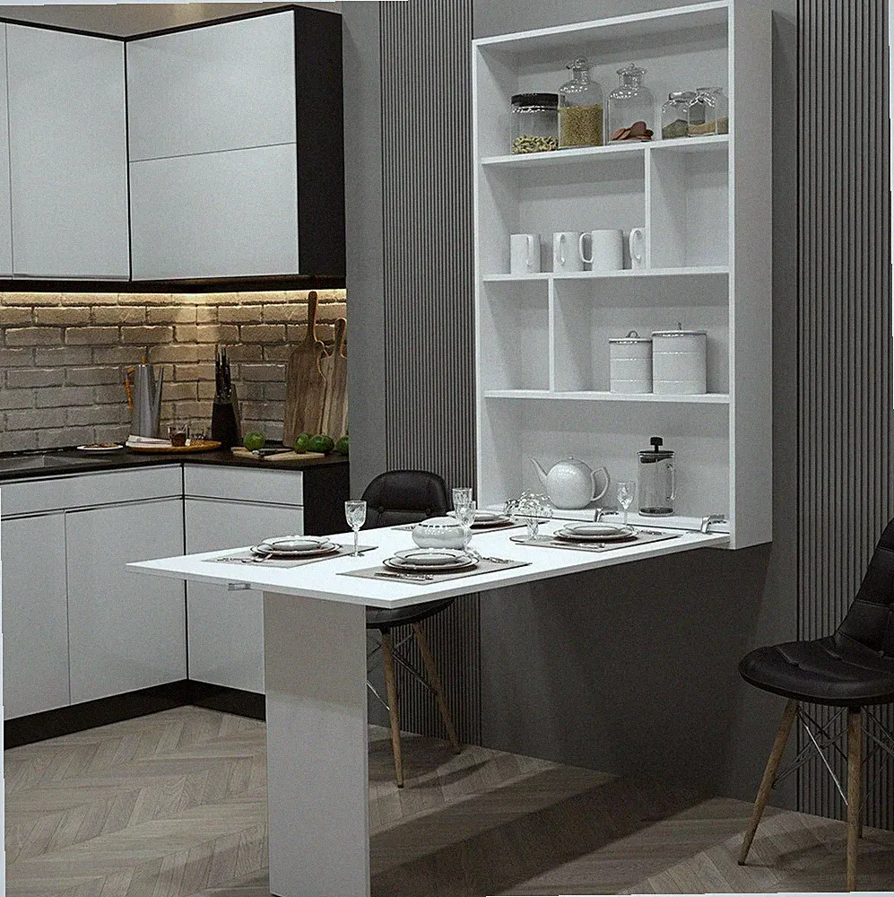 Esstisch Floe Esszimmertisch Stilvoll Tisch Moderne Wandtisch Esszimmer Weiß M24
