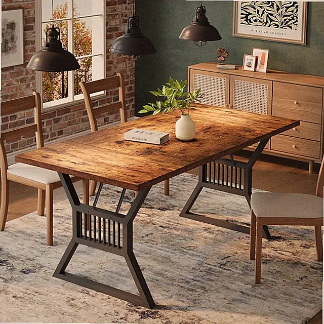 Esstisch, Küchentisch, 180 x 74.5 x 75 cm, Esszimmertisch für 4-6 Personen