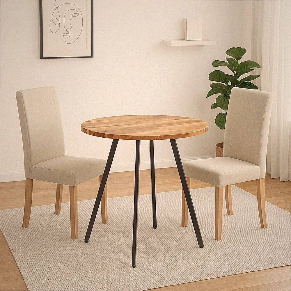 Esstisch Küchentisch 80cm ⌀ Esszimmertisch Speisetisch Holztisch Tisch Küche