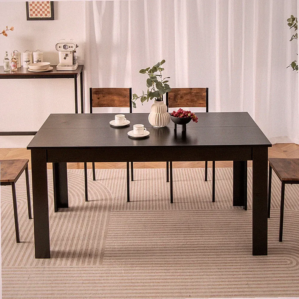 Esstisch Küchentisch Esszimmertisch 160x80cm 8 Personen Esszimmer bis zu 150kg