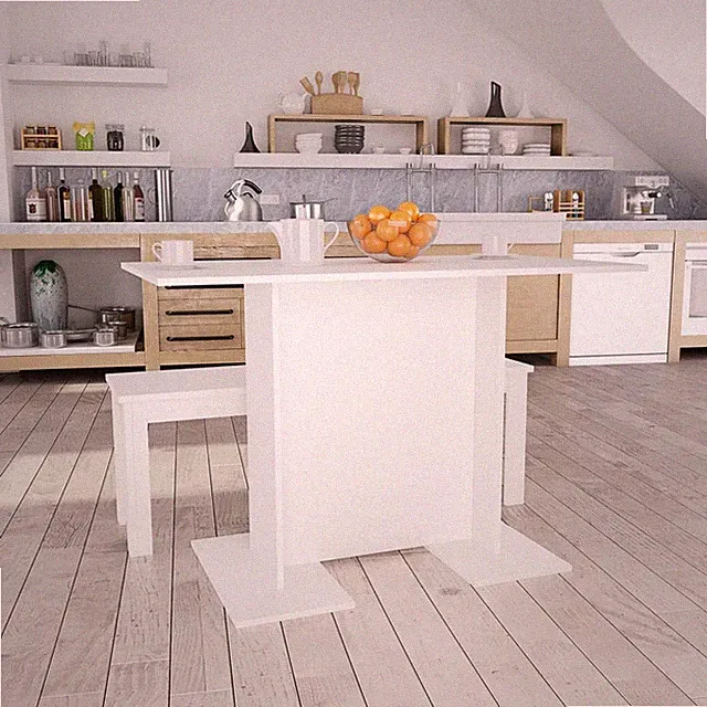 Esstisch Küchentisch Esszimmertisch Speisetisch Tisch Holzwerkstoff vidaXL