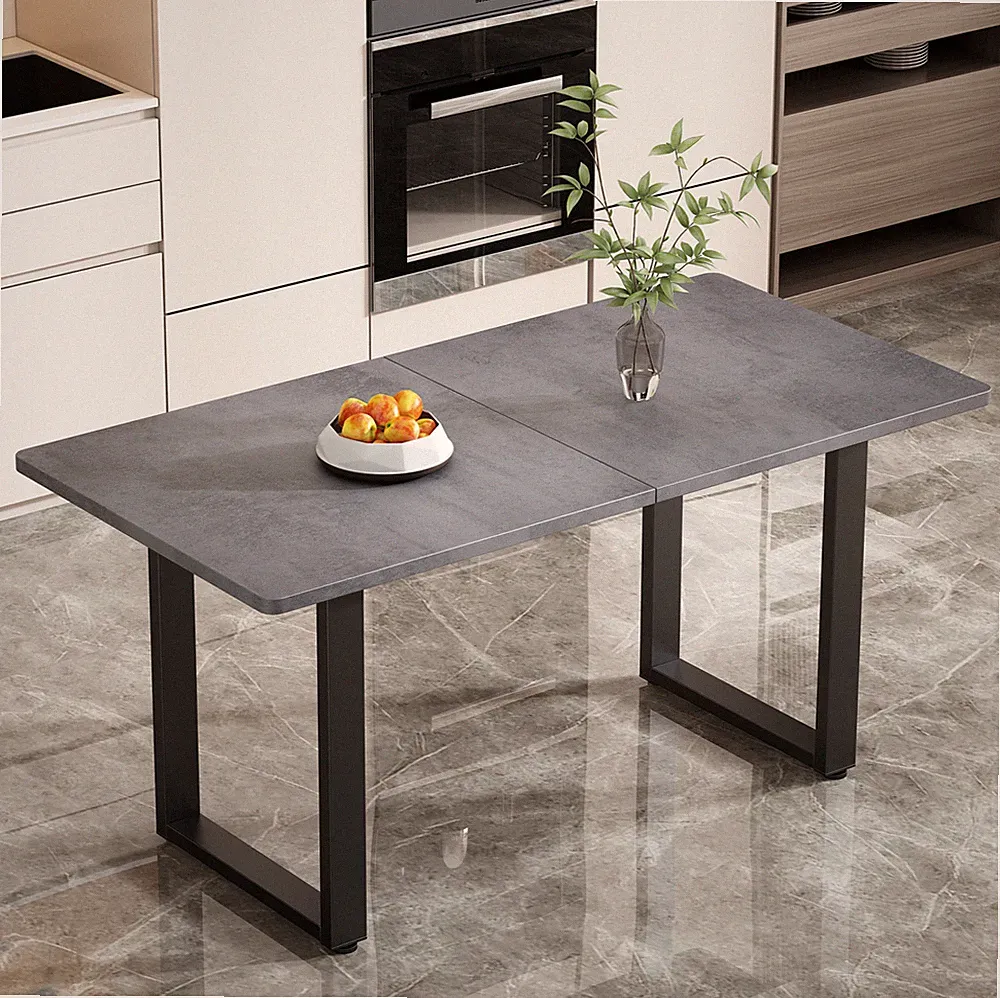 Esstisch Küchentisch Speisetisch Esszimmertisch 140x70 Metall Gestell Betonoptik