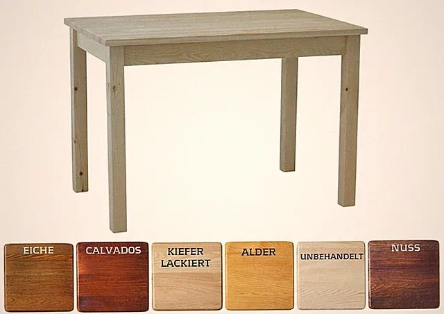 Esstisch Küchentisch Speisetisch Tisch Kiefer massiv Restaurant Tische NEU