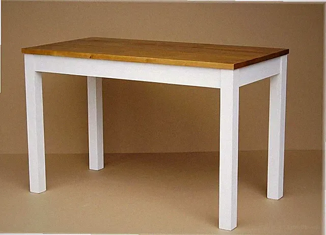 Esstisch Küchentisch Speisetisch WEISS Tisch Kiefer massiv Restaurant Tische NEU