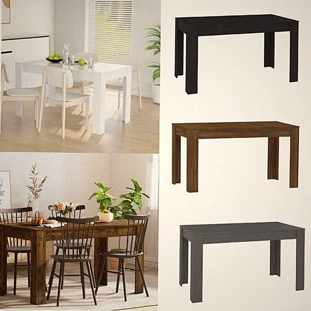 Esstisch Küchentisch Tisch Speisetisch Couchtisch Tabelle Lagertisch Holz Neu