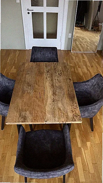 Esstisch Mangoholz 120 x 80 cm | Echtholz