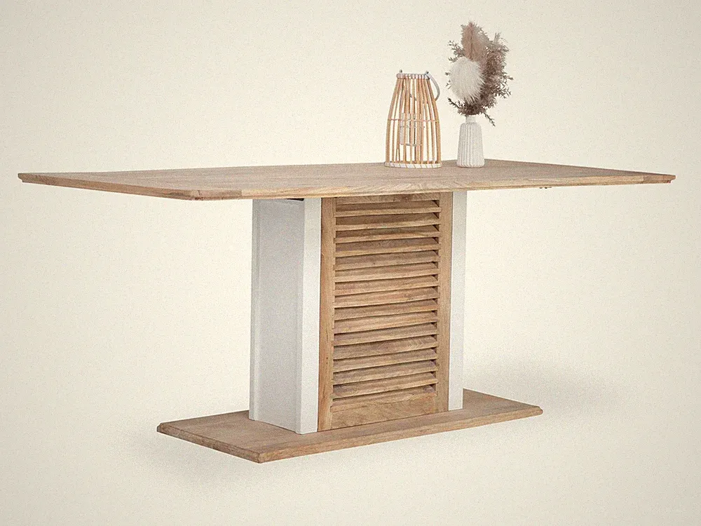 Esstisch SANSIBAR THORSTED LBH 180x90x76 cm bunt Esszimmertisch