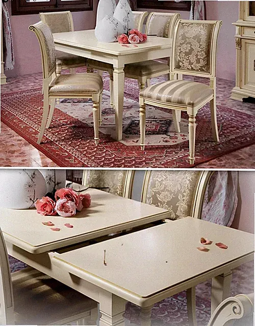 Esstisch Tisch + 4x Stühle Gruppe Esszimmer Wohnzimmer Garnitur 5tlg. Set Möbel