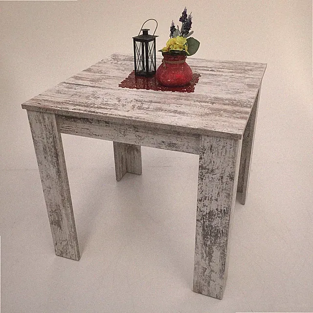 Esstisch Tisch Esszimmertisch Küchentisch Canyon White Pine 80x80 cm NEU