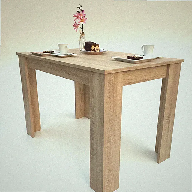 Esstisch Tisch Esszimmertisch Küchentisch Sonoma Eiche hell Sägerau 110x70cm NEU