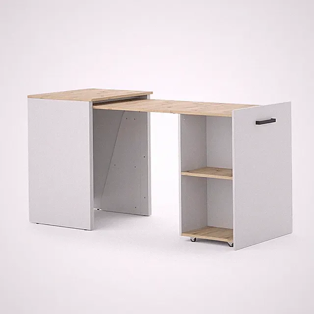 Esstisch Vicco Adam 60 x 50.4 cm ausziehbar